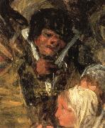 Details of The Burial of the Sardine Francisco Goya